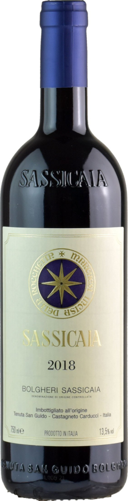 Sassicaia 18 75CL