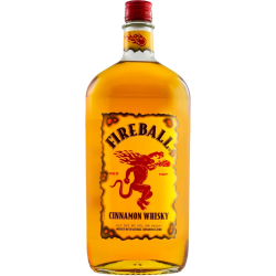 Fireball Cinnamon Whisky Liqueur 33% 1L