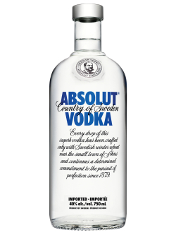 Absolut Vodka 40% 75CL