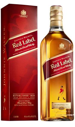 J.W. Red Label 40% 1L