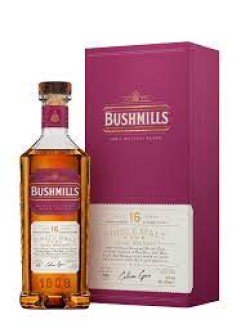 Bushmills Single Malt Rare Irish Whiskey 16 Years 40% 70CL