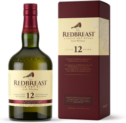 Redbreast Single Pot Still Irish Whiskey 12 Years 知更鳥 40% 70CL